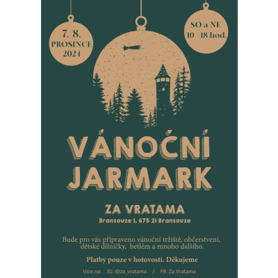 Vánoční jarmark ZA VRATAMA Bransouze