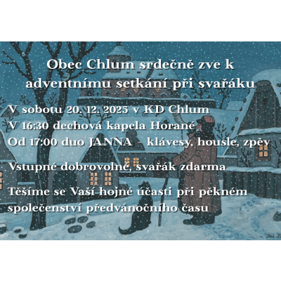 Advent na Chlumě